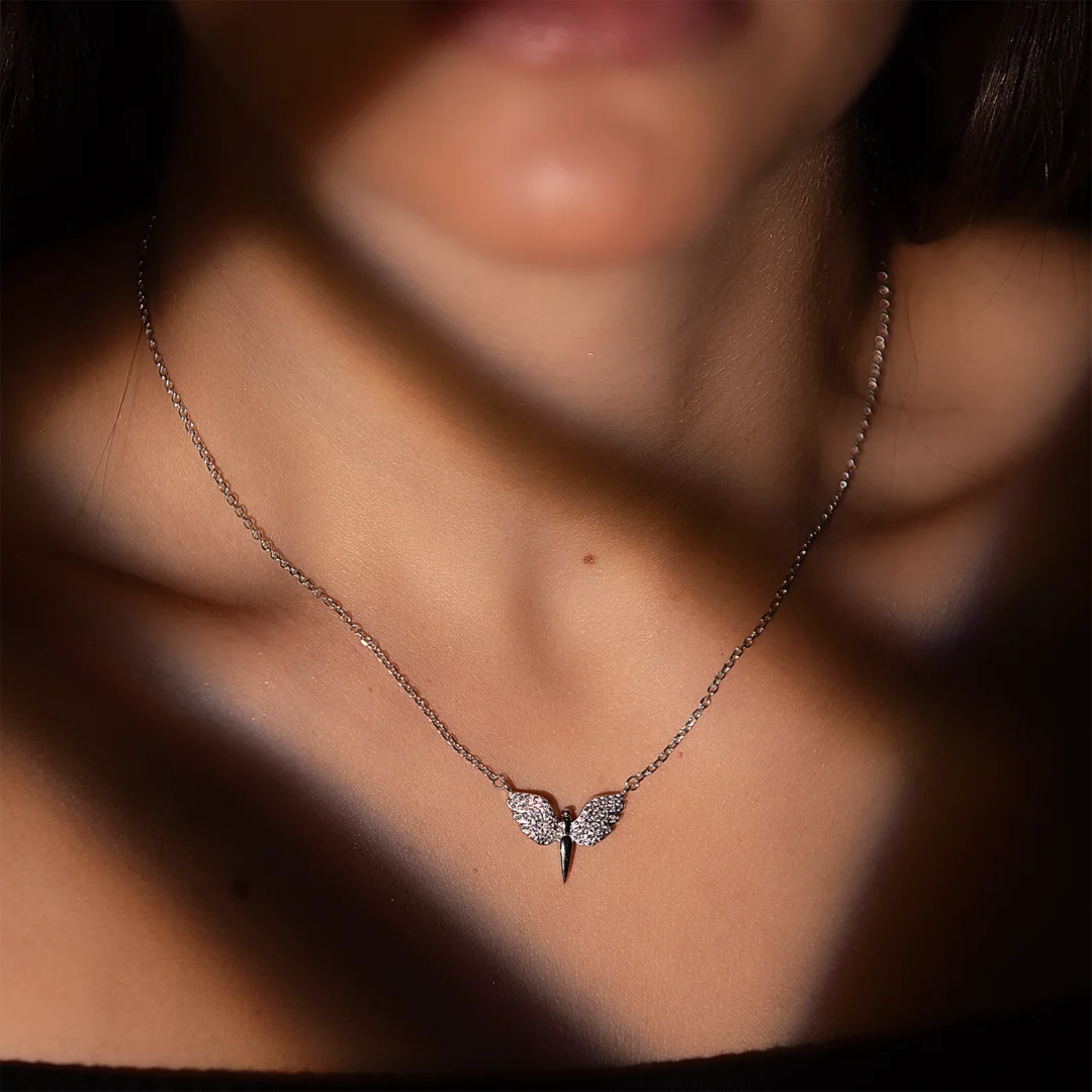 Angel Silver Necklace