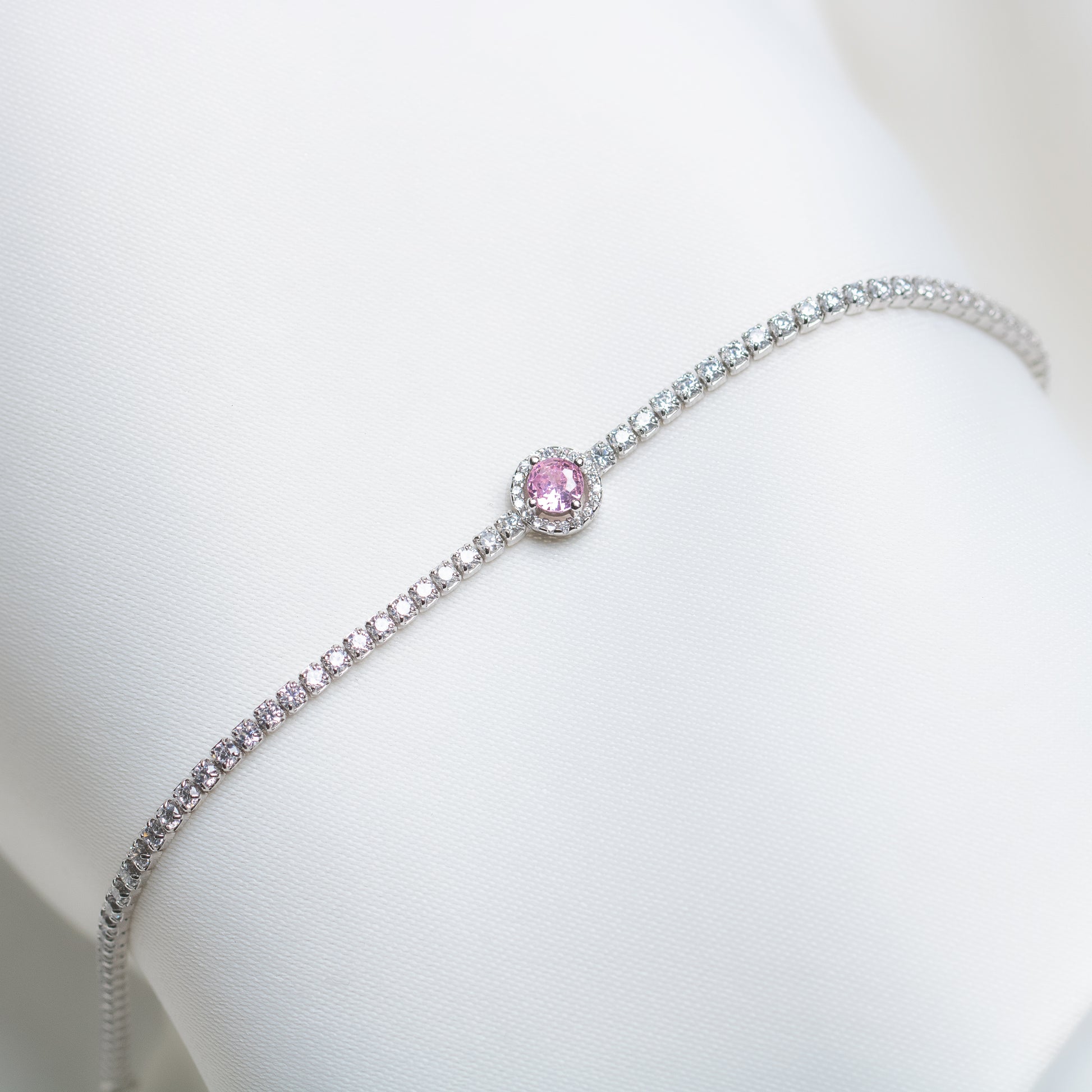 Sterling Silver Emerald Bracelet