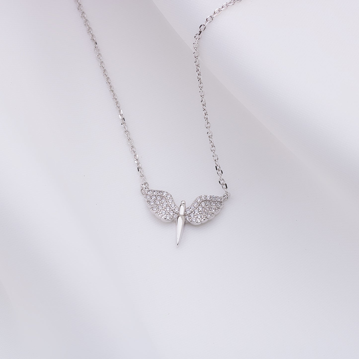 Angel Silver Necklace