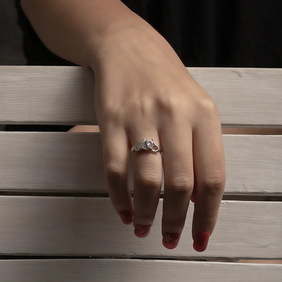 Adore Silver Ring