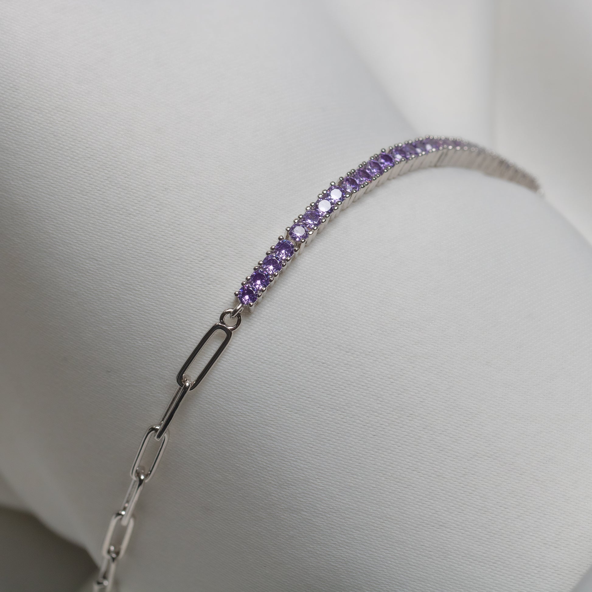 Multi Color Tennis Bracelet