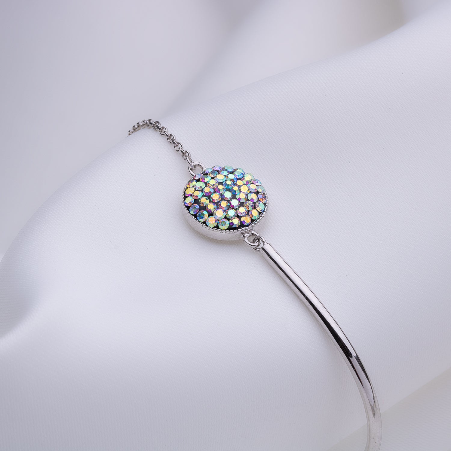 Infinite Spark Silver Bracelet