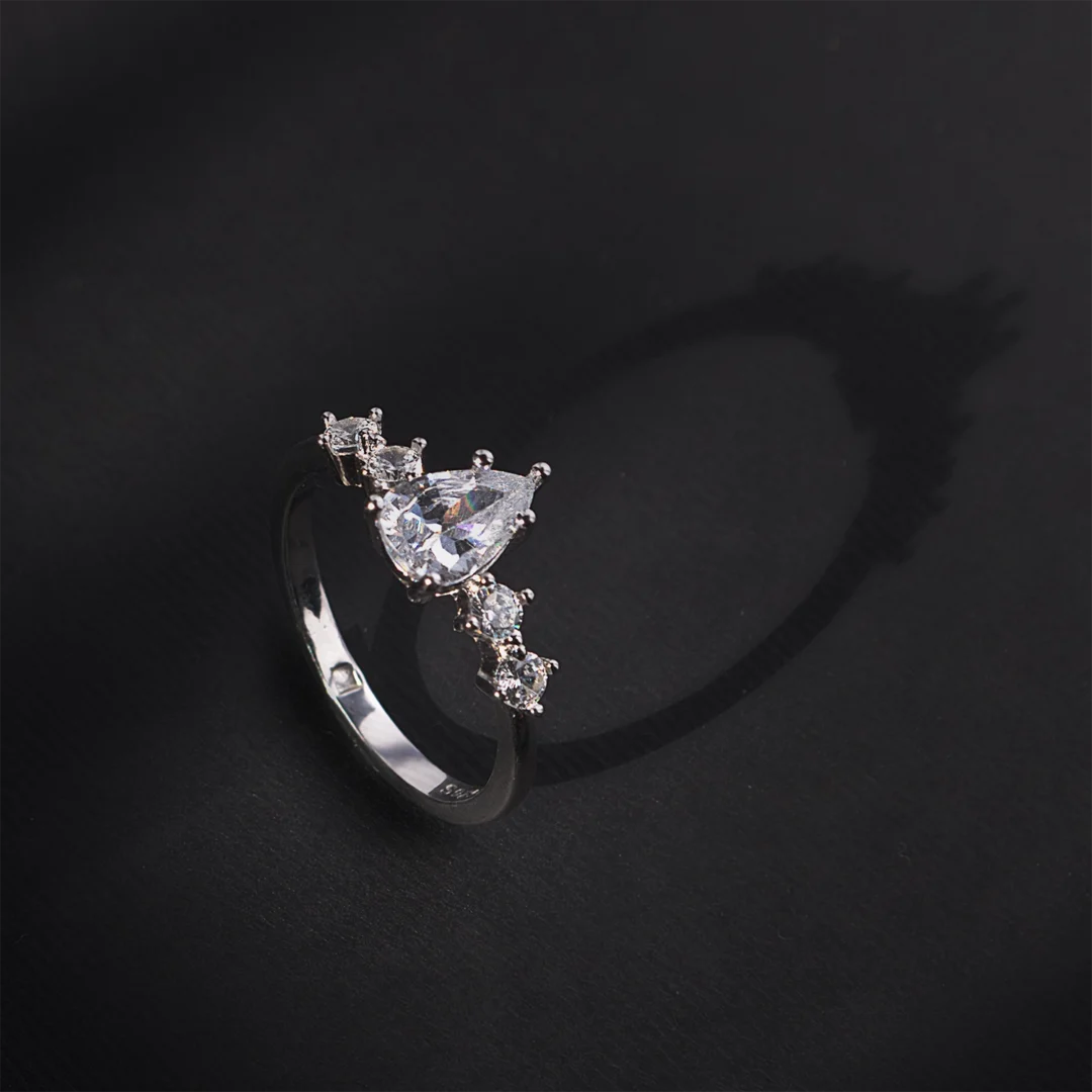 Crown Eclipse Silver ring