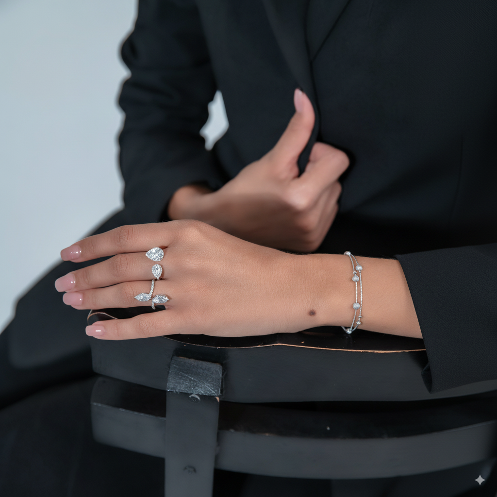 Trendy Silver Bracelets