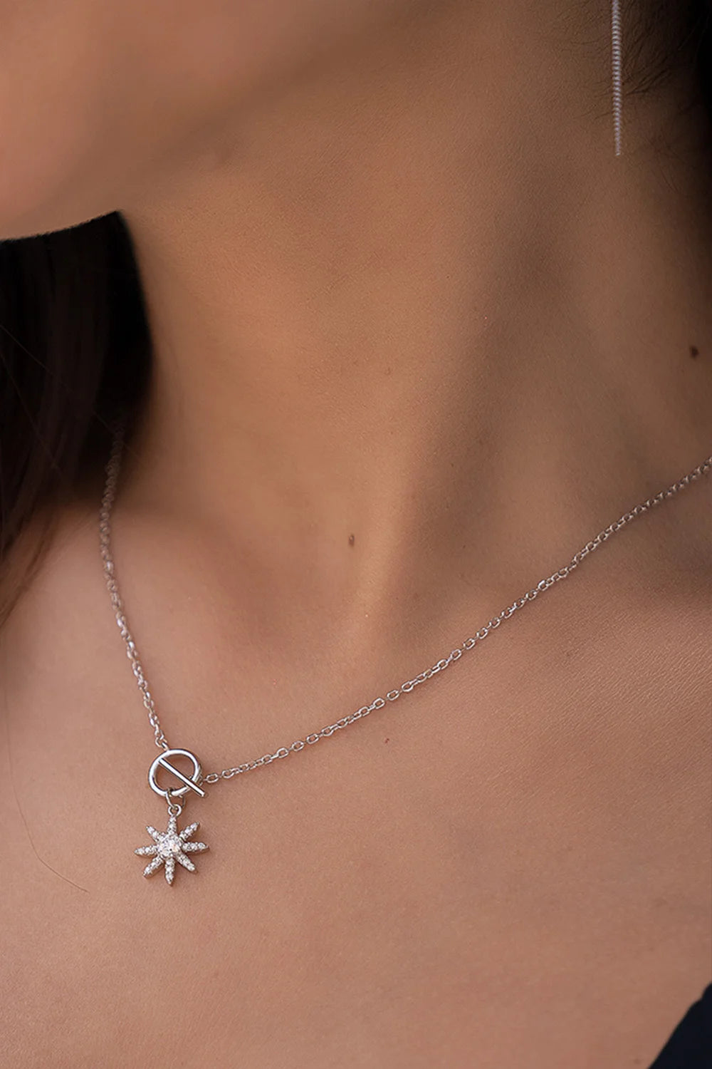 Floravie Silver Necklace