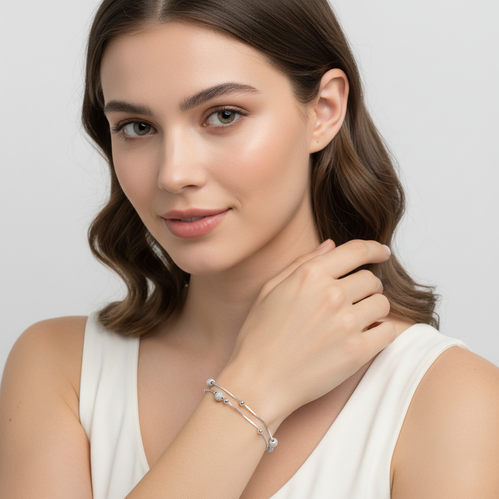 Trendy Silver Bracelets