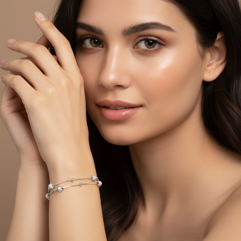 Trendy Silver Bracelets