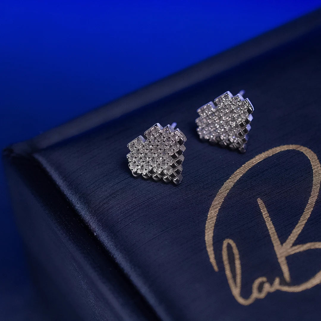 Love Pulse Silver Earring