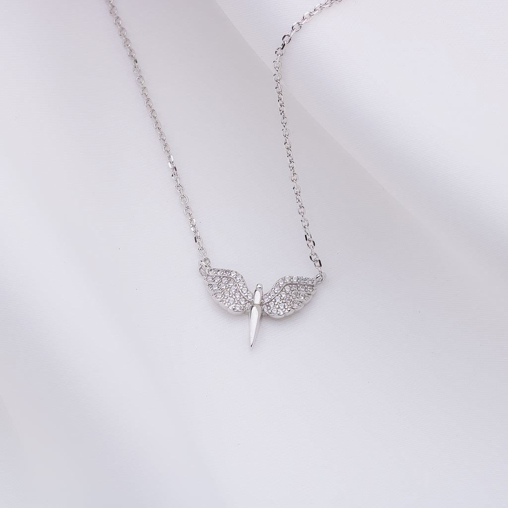 Angel Silver Necklace