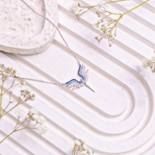 Angelique Silver Necklace