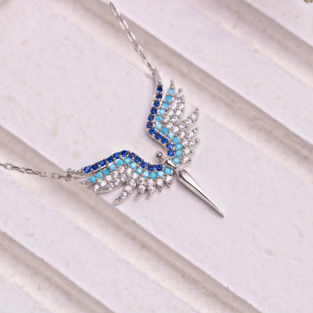 Angelique Silver Necklace
