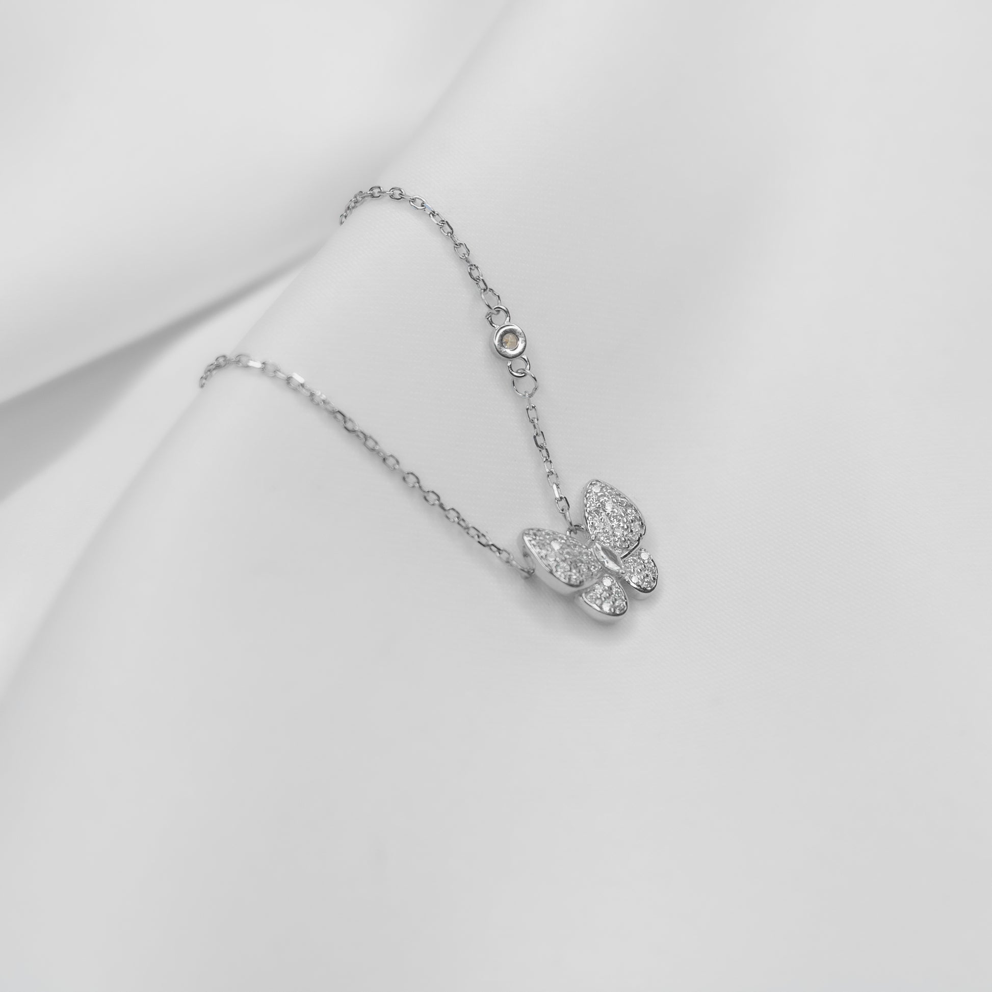 Mirabelle Silver Necklace