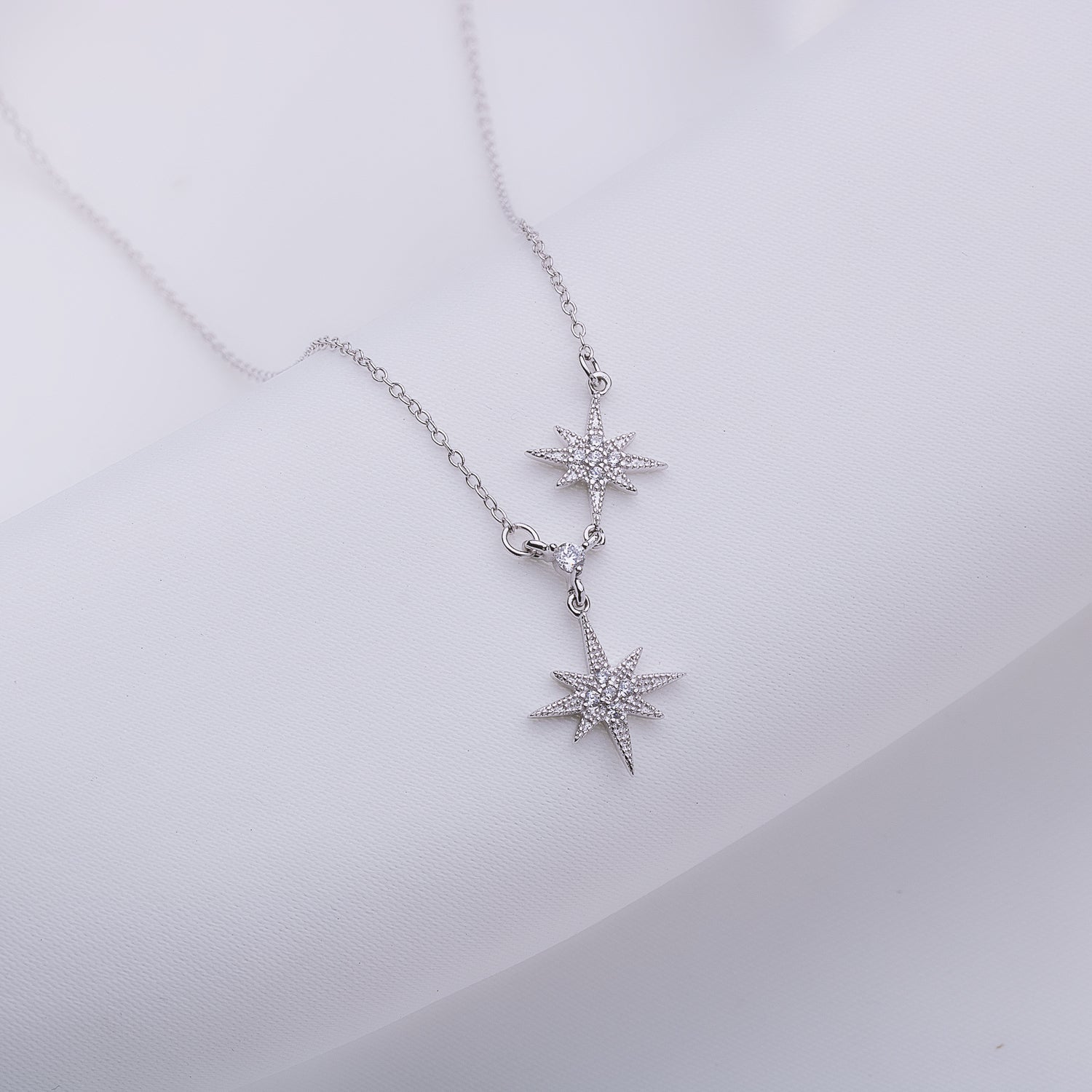 Celeste Étoile Silver Necklace
