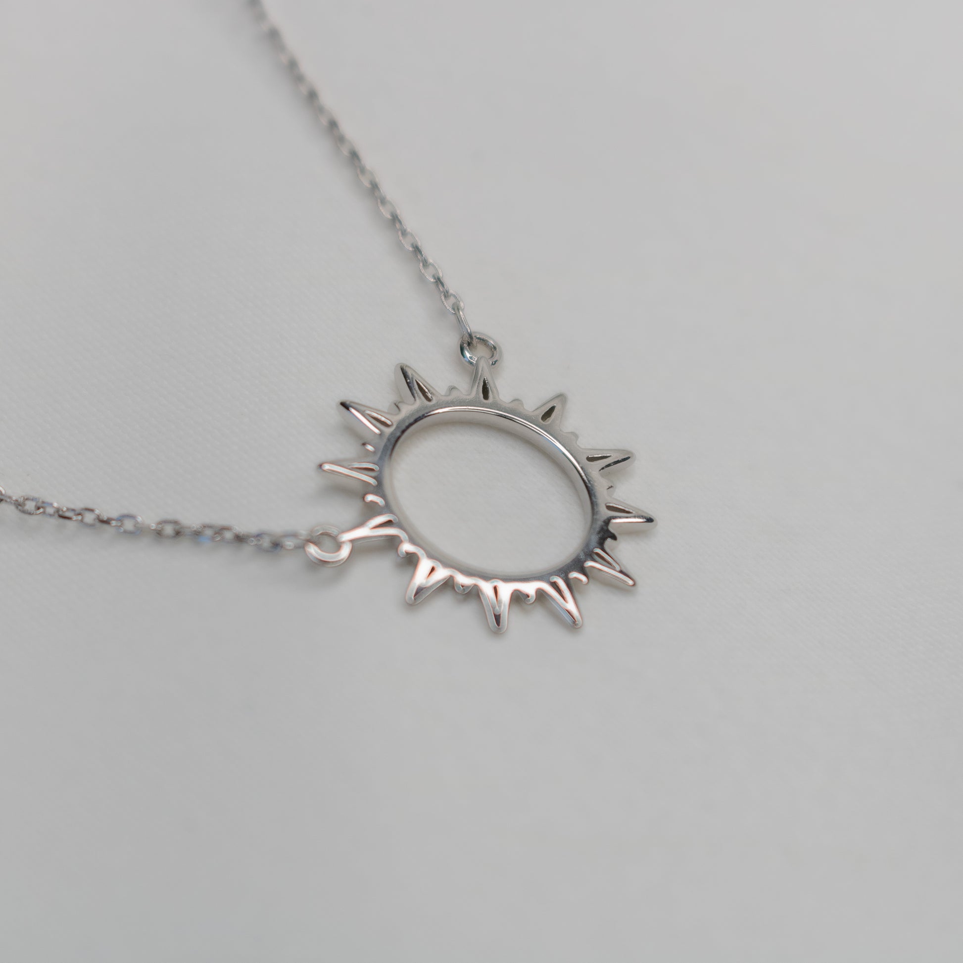 Sunshine Silver Necklace