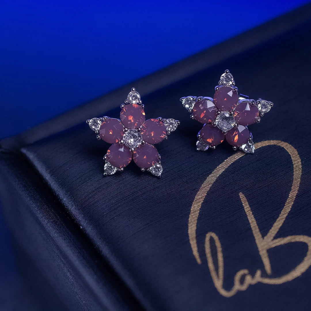Nova Star Silver Earring
