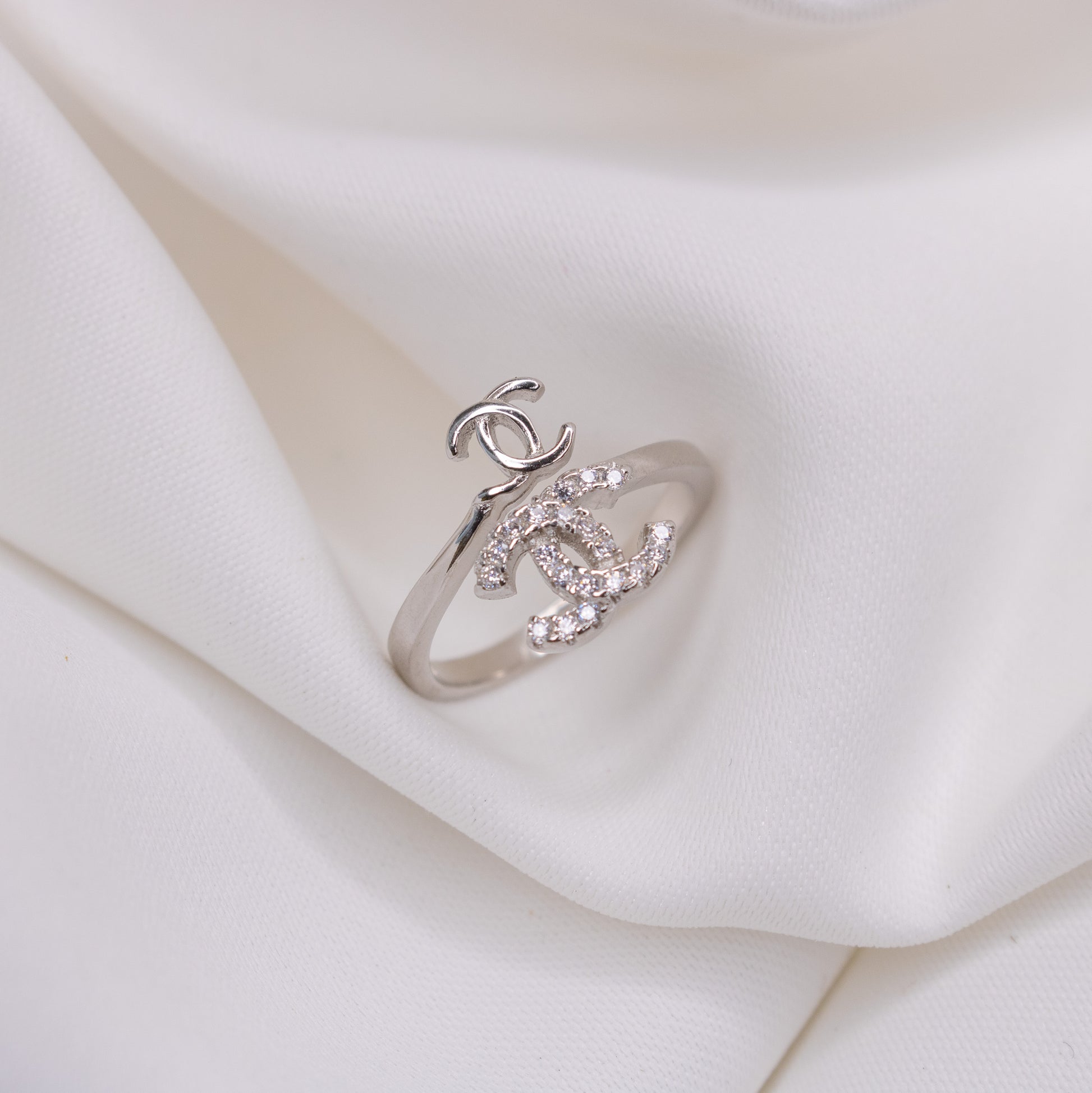 Doppelte Silver Ring