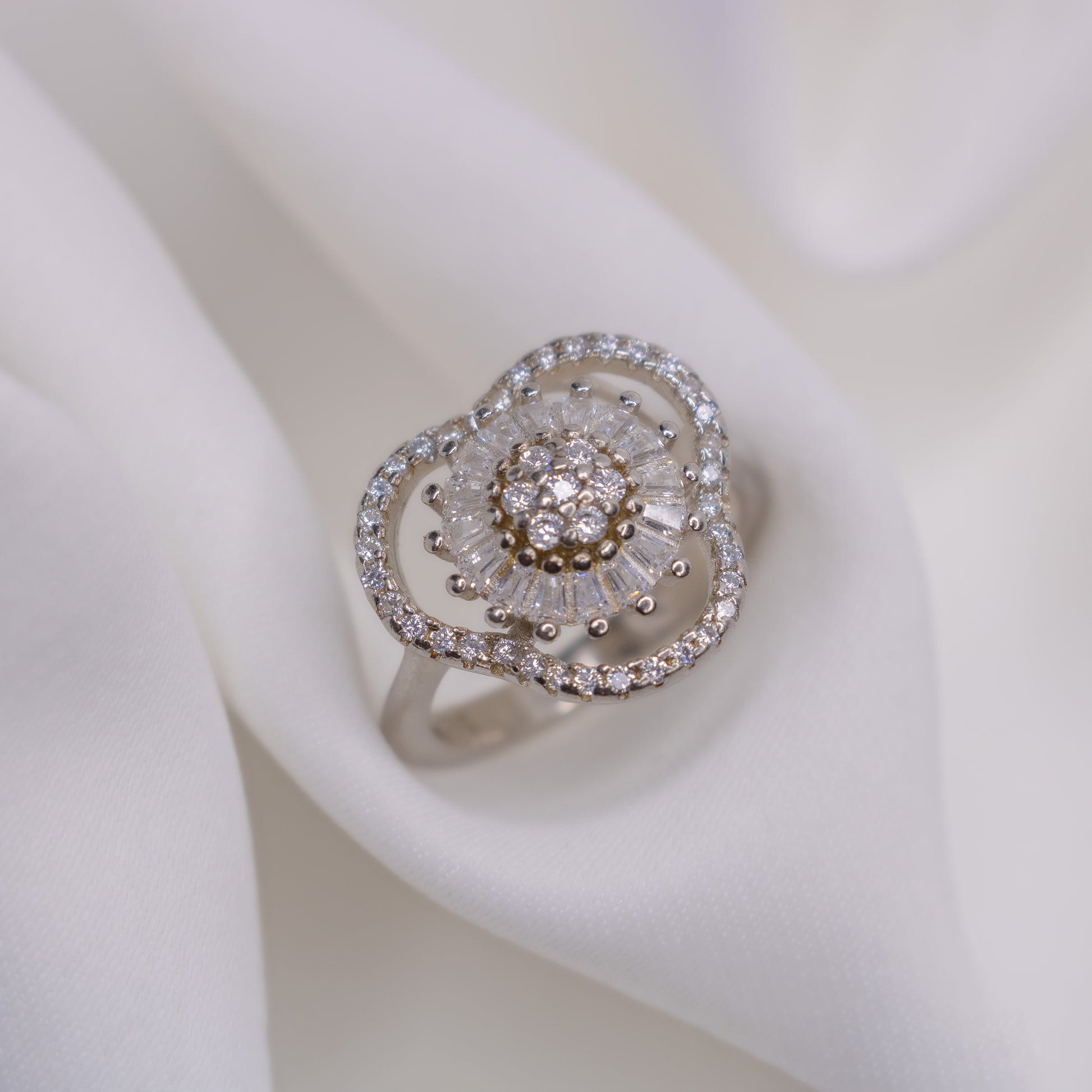 Opulence Silver Ring