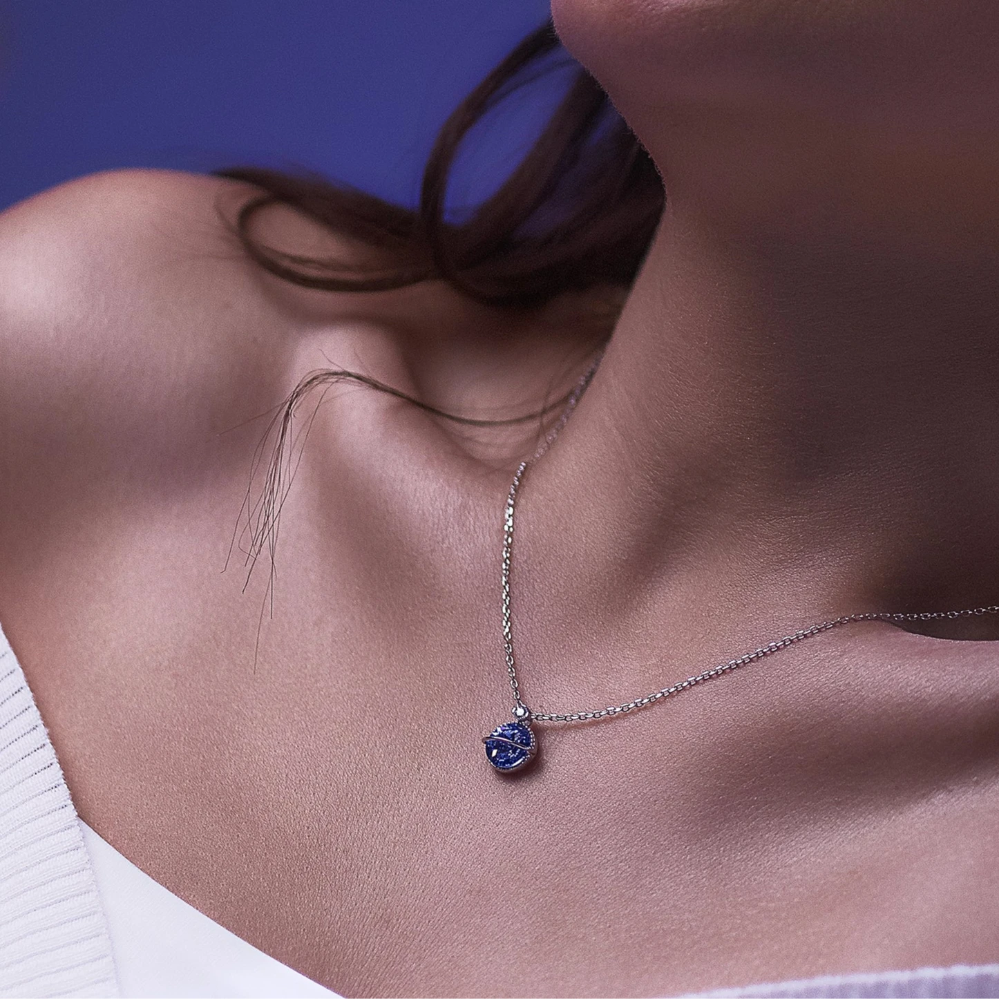 Sea Breeze Silver Necklace