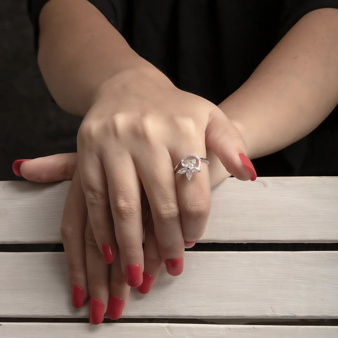 Twinkle Silver Ring
