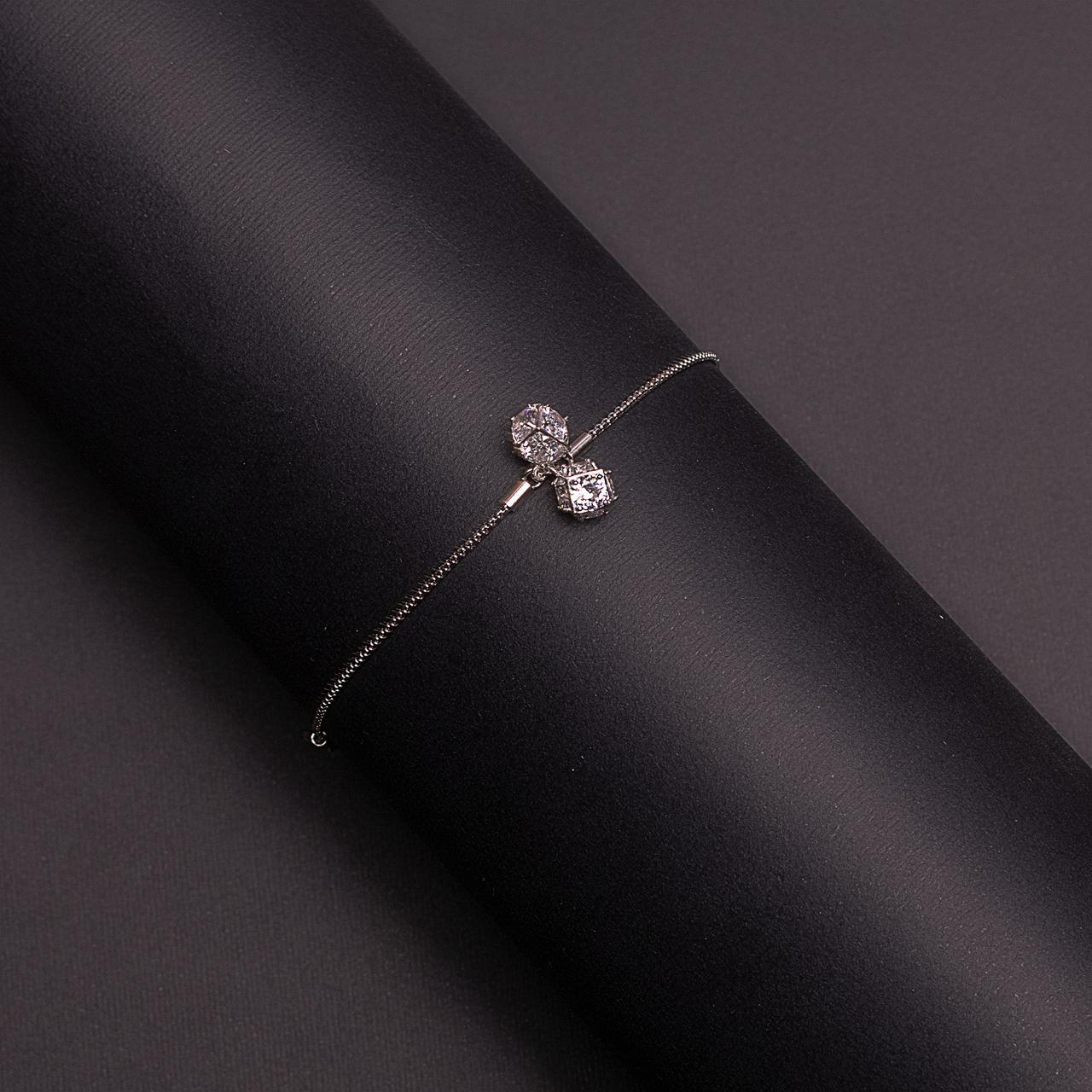 Wrecking Balls Silver Bracelet