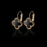 Elegant Eclipse Gold-Plated Earring