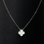 Snow Spark Silver Necklace