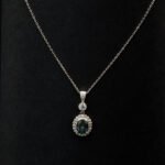 Evergreen Elegance Silver Necklace